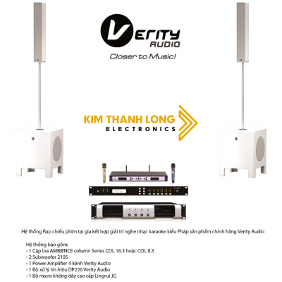 Verity Audio AMBIENCE Column System